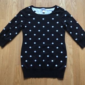 Polka Dot Maternity Sweater